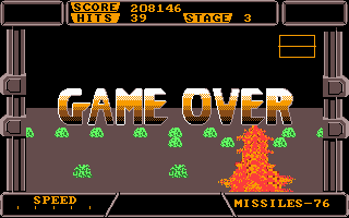 After Burner II screenshot 2 for Sega Saturn